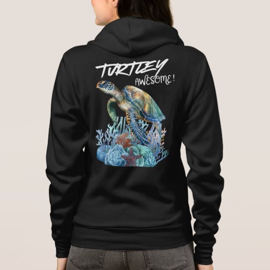 Veste À Capuche Tortue T (Dos)
