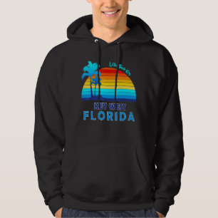 Veste À Capuche Touche de petite torche clé ouest Floride Rétro Tr