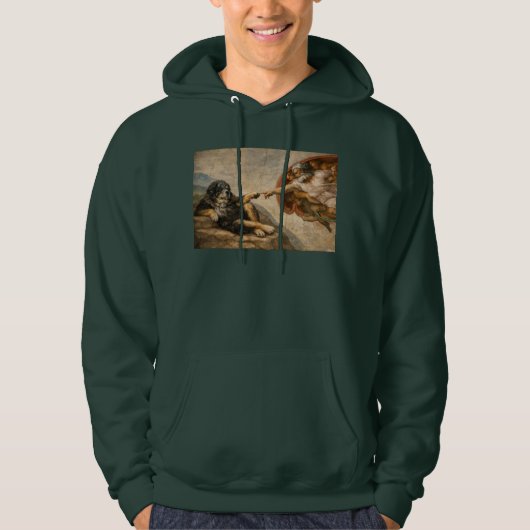 Veste À Capuche Toucher le Divin (Devant)