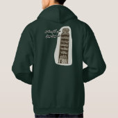 Veste À Capuche Tour de Pise avec expression arabe (Dos)