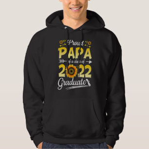 Veste À Capuche Tournesol 2022 Fier Papa D'Un Diplôme Supérieur 20