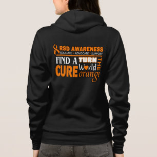 Veste À Capuche Tournez le monde orange...RSD