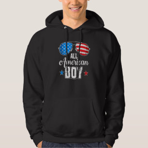 Veste À Capuche Tous les American Boy Us Drapeau Lunettes de solei