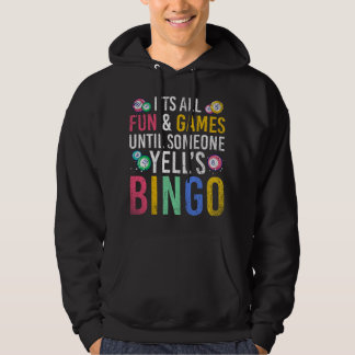 Veste À Capuche Tout ça c'est amusant jusqu'à ce que quelqu'un cri