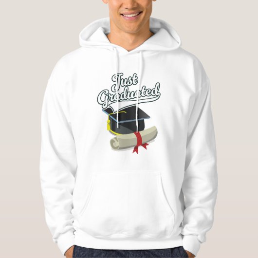 Veste À Capuche Tout juste diplômé ! (Devant)