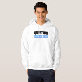 Veste À Capuche Tout remettre en question (Devant entier)