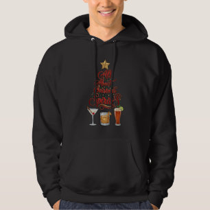 Veste À Capuche Tout sur les esprits de Noël Cocktails Whiskey Sta