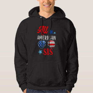 Veste À Capuche Toutes les Américaines Sis 4 juillet Lunettes de s