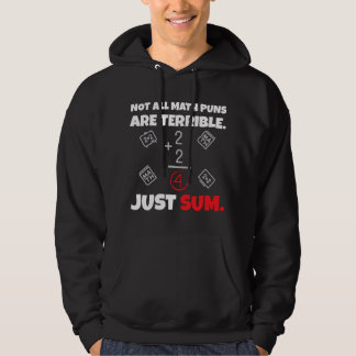 Veste À Capuche Toutes les blagues mathématiques ne sont pas terri