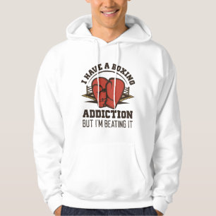 Veste À Capuche Toxicomanie à la boxe