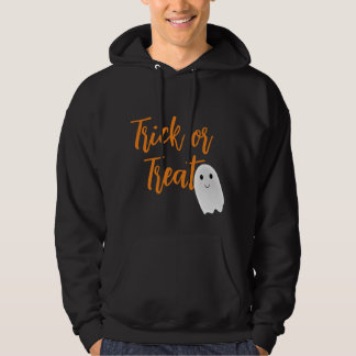 Veste À Capuche Trace ou traitement du fantôme d'Halloween