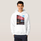 Veste À Capuche Train bleu clair (Devant entier)
