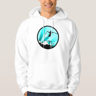 Veste À Capuche traînée de poudre de ski