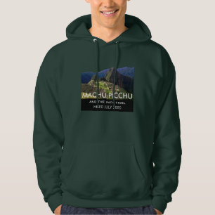 Veste À Capuche Traînée faite sur commande d'Inca, Machu Picchu