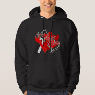 Veste À Capuche Traitement d'espoir d'amour d'anémie aplastique