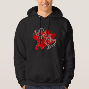 Veste À Capuche Traitement d'espoir d'amour d'hémophilie