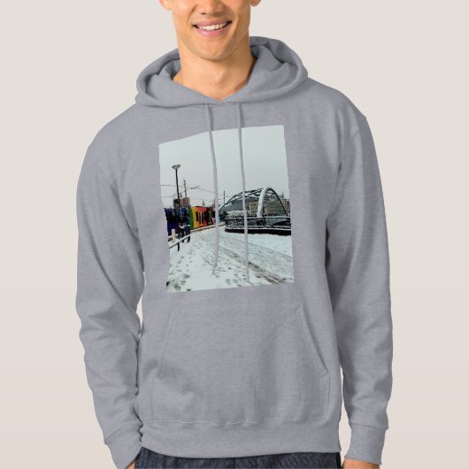Veste À Capuche Tramway rayé (Devant)