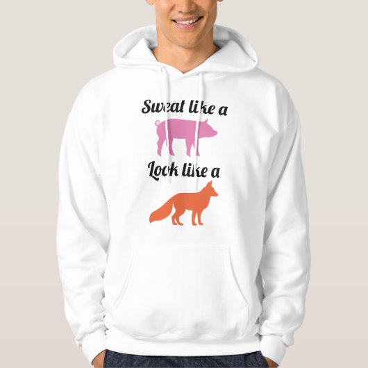 Veste À Capuche Transpirer comme un cochon (Devant)