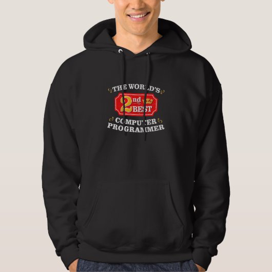 Veste À Capuche Travail d'appréciation du Geek du programmeur info (Devant)