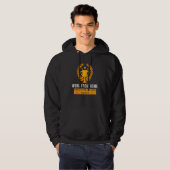 Veste À Capuche Travail De L'Employé À Domicile Du Mois (Devant entier)