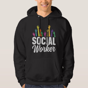 Veste À Capuche Travail de travailleur social