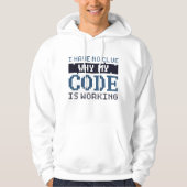 Veste À Capuche Travail du code (Devant)