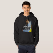 Veste À Capuche Travailler dur Dream big (Devant entier)