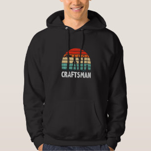 Veste À Capuche Travaux d'homme artisan graphique rétro électricie