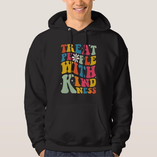 Veste À Capuche Treat People With Kindness Retro TPWK Inspirationa (Devant)