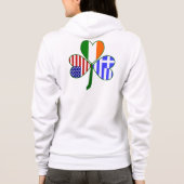 Veste À Capuche Trèfle grec (Dos)