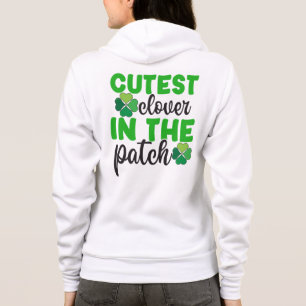 Veste À Capuche Trèfle le plus mignon du patch-61106