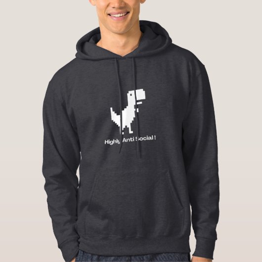 Veste À Capuche Très antisocial - Introverti (Devant)