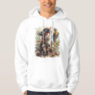 Veste À Capuche Trésor de chat pirate