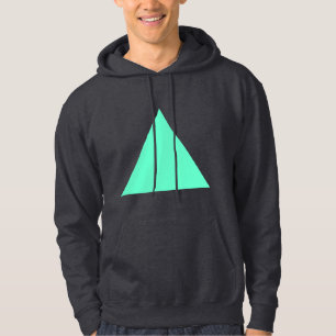 Veste À Capuche Triangle - Turquoise