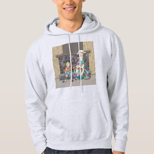 Veste À Capuche Tricot Alpaca (Devant)