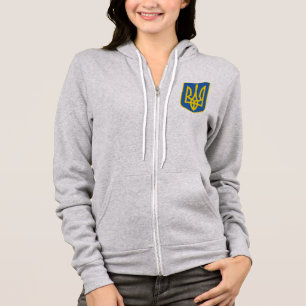 VESTE À CAPUCHE TRIDENT UKRAINE
