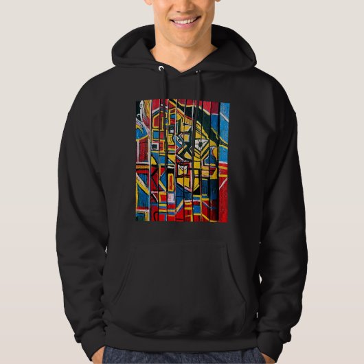 VESTE À CAPUCHE TRIPLE BONBON RENVERSÉ (Devant)