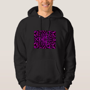 Veste À Capuche Trippy psychédélique violet Motif coloré