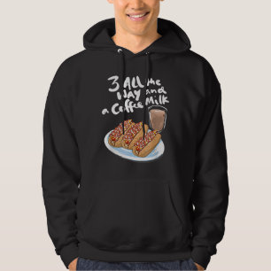 Veste À Capuche Trois Tout Le Chemin Et Un Lait De Café Wiener Hot