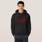 Veste À Capuche trompette (Devant entier)