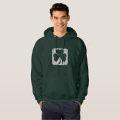 Veste À Capuche Tronche de trèfle (Devant entier)