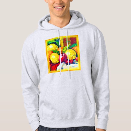Veste À Capuche Tropical Fruits Pianting. Commandez dès maintenant (Devant)