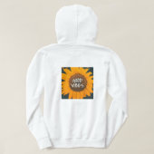 Veste À Capuche Trou de T-shirt pour filles (Design dos)