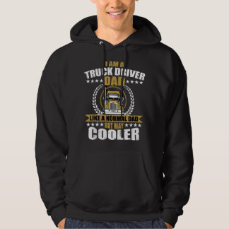 Veste À Capuche Truck Driver Gift For Dad Semi Big Rig Trucking Tr