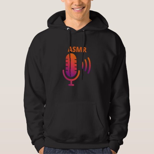 Veste À Capuche Trucs Asmr Microphone Asmr (Devant)