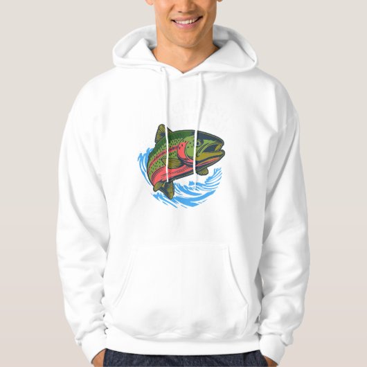 Veste À Capuche Truite Fardée de Mer Chase Chrome (Devant)