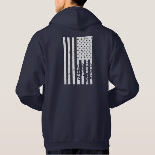 Veste À Capuche TRUMP American Flag 2020 Keep America Great