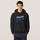 Veste À Capuche Trump élection présidentielle de 2024 (Devant entier)
