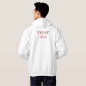 Veste À Capuche Trump : Encore plus d'années de grandeur ! (Dos entier)