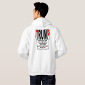 Veste À Capuche Trump TP ! (Dos entier)